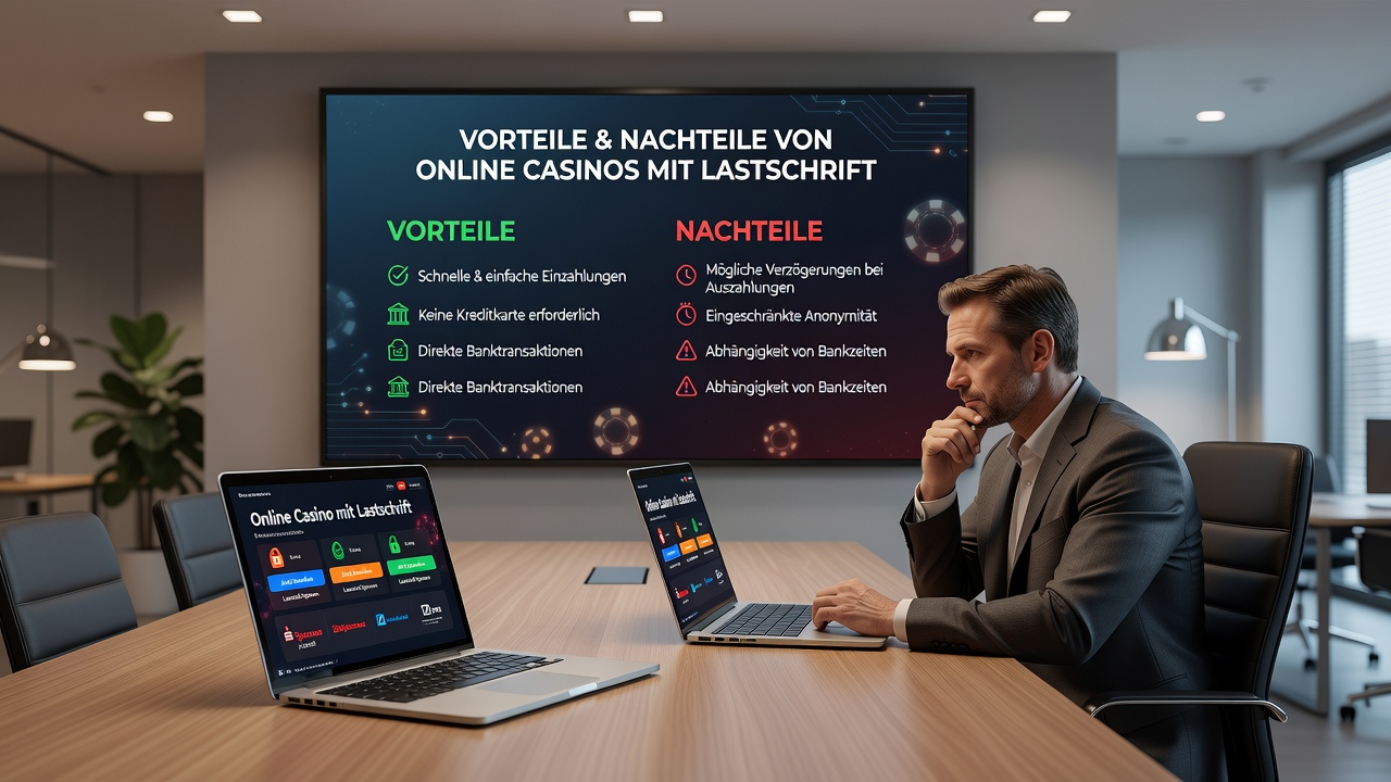 Vorteile und Nachteile von Online Casinos mit Lastschrift - online casino mit lastschrift